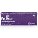 Emla 5% Cream 5g Lidocaine/Prilocaine Numbing Cream