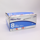 BD Micro Fine Plus Syringes - 0.5ml, U100, 30G x 8mm Insulin Needle